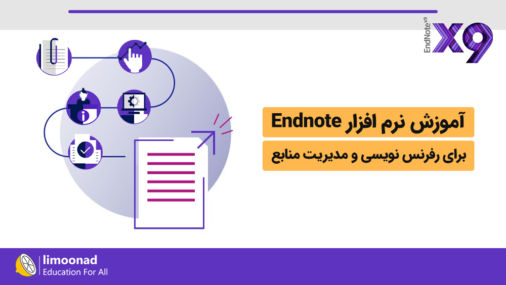 آموزش نرم افزار Endnote برای رفرنس نویسی و مدیریت منابع