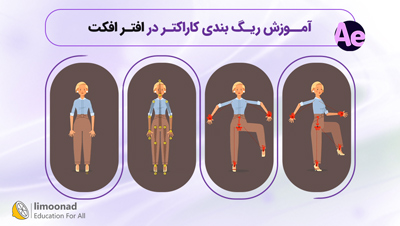 آموزش ریگ بندی کاراکتر در افتر افکت