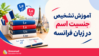 آموزش تشخیص جنسیت اسم در زبان فرانسه