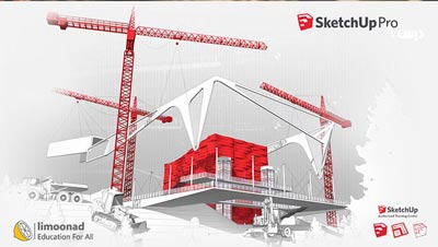 آموزش مدلسازی و رندر فضا داخلی و خارجی با Google SketchUP Pro